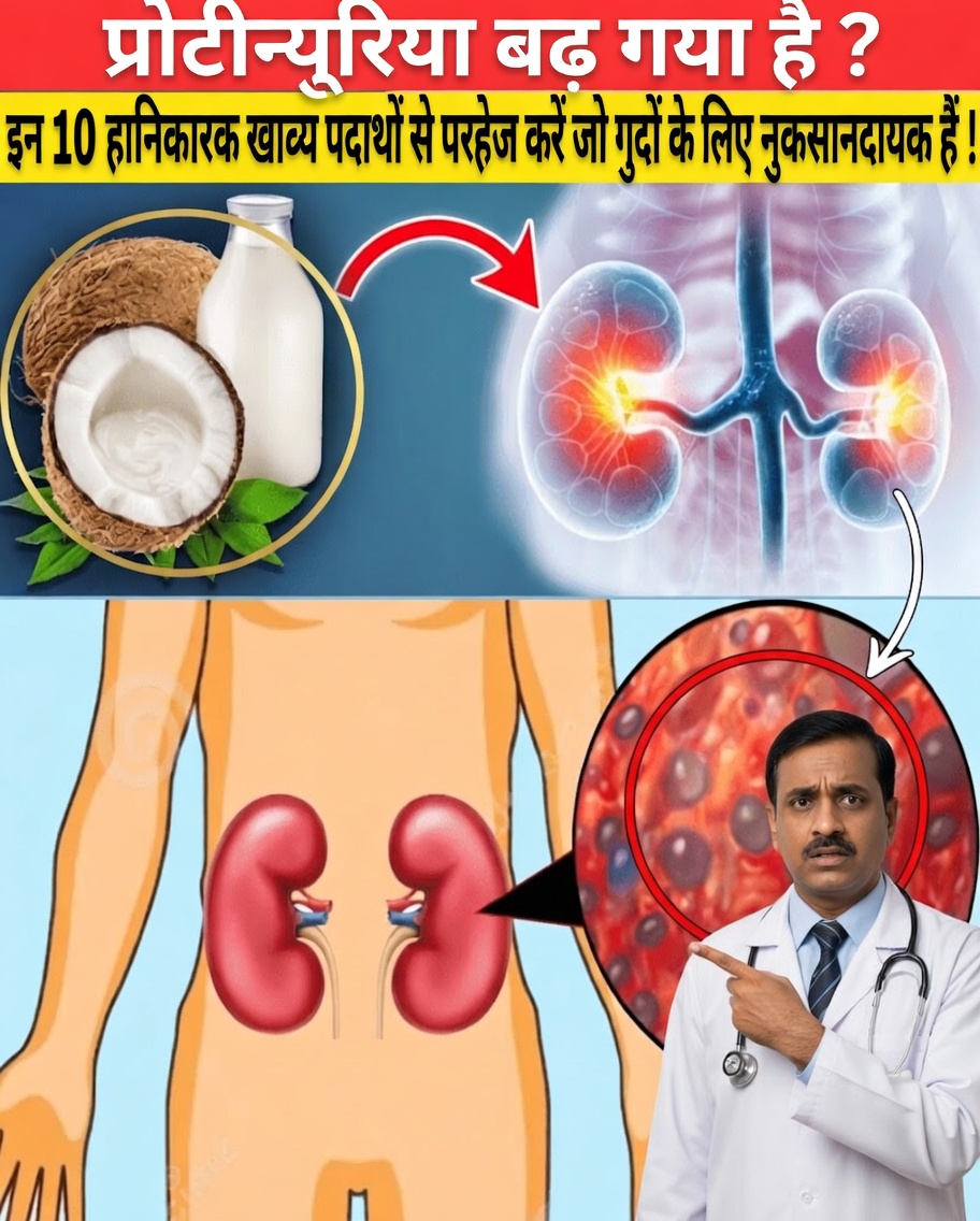 प्रोटीन्यूरिया बढ़ रहा है? आपकी किडनियों को चुपचाप थका देने वाले रोज़मर्रा के 10 खाद्य पदार्थ