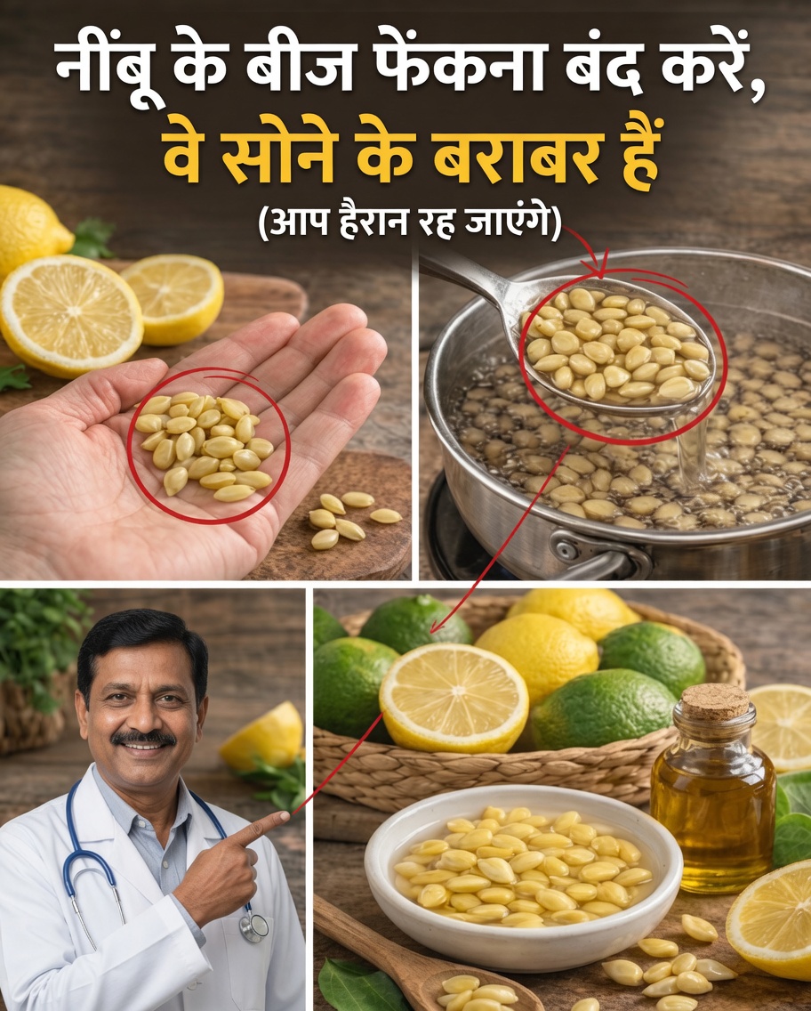 अब नींबू के बीज मत फेंकें: यह छोटी सी आदत आपकी रोज़मर्रा की दिनचर्या बदल सकती है