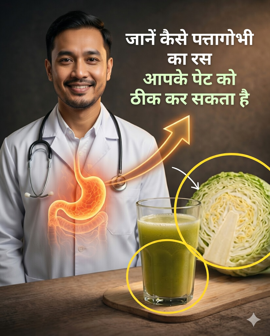 पत्तागोभी का रस: पाचन सुधारने का एक शक्तिशाली प्राकृतिक उपाय