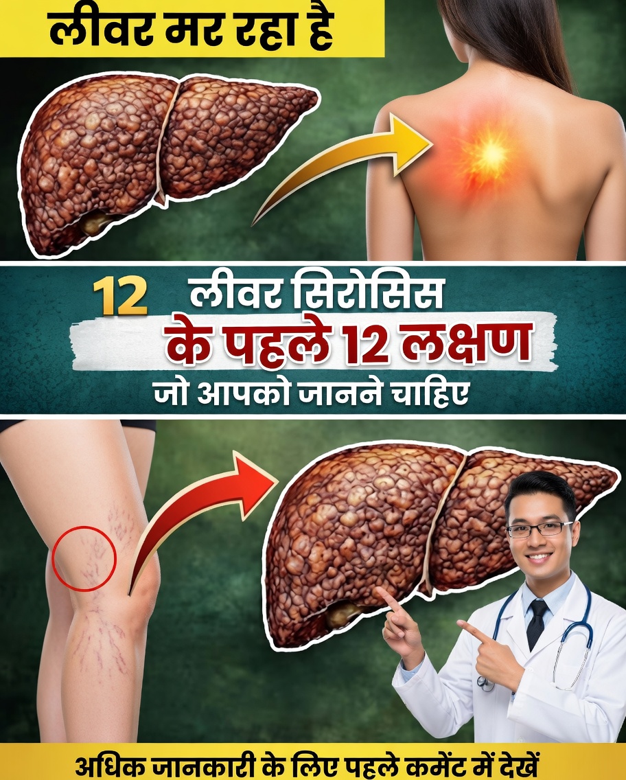 यकृत सिरोसिस के 12 लक्षण जिन्हें अपनी यकृत‑स्वास्थ्य की रक्षा के लिए नज़रअंदाज़ नहीं करना चाहिए