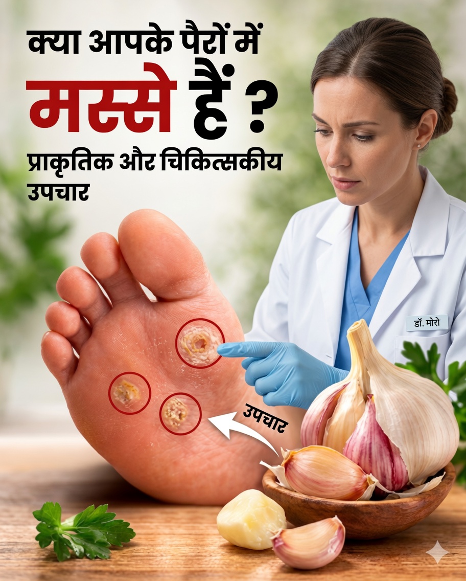 प्लांटर मस्सों का इलाज कैसे करें: सच‑मुच कारगर प्राकृतिक और चिकित्सीय तरीके