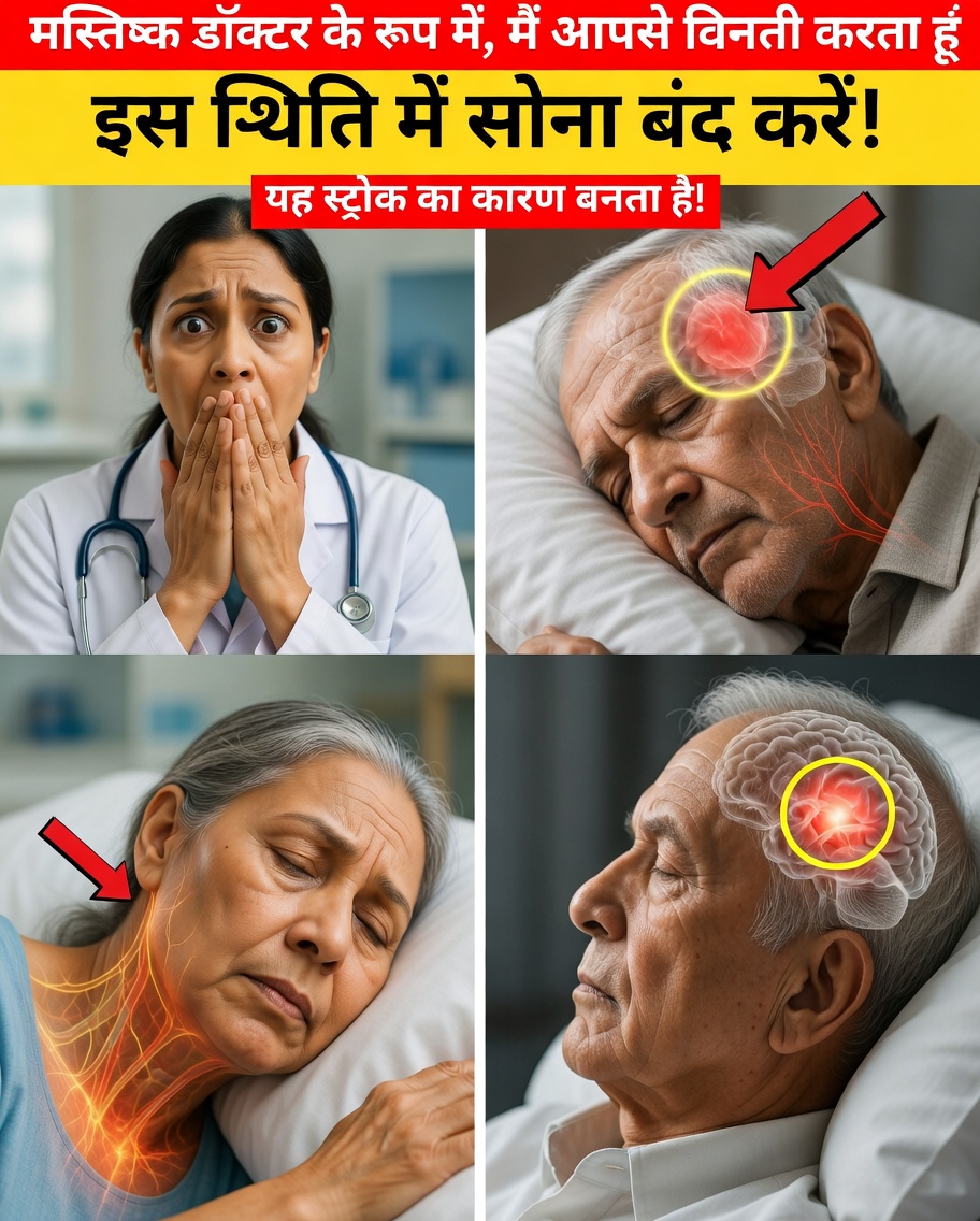 मस्तिष्क विशेषज्ञ की चेतावनी: यह नींद की आदत रात में आपके रक्त संचार को बाधित कर सकती है