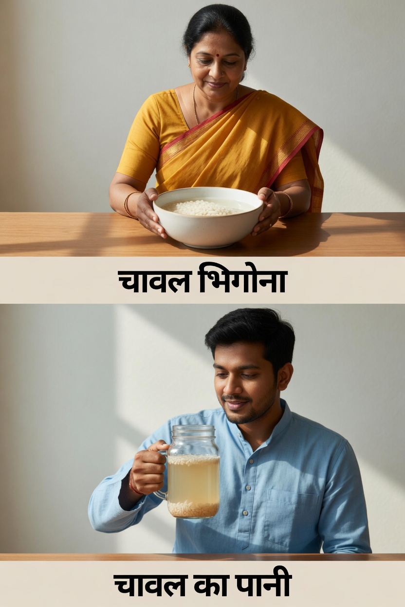 जानें कैसे चावल का पानी अपनी दैनिक स्किनकेयर रूटीन में शामिल करें मुलायम और अधिक दमकती त्वचा के लिए