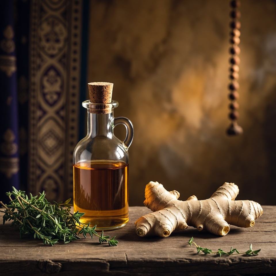 अदरक और अजवायन वाला शक्तिशाली घरेलू खांसी का सिरप