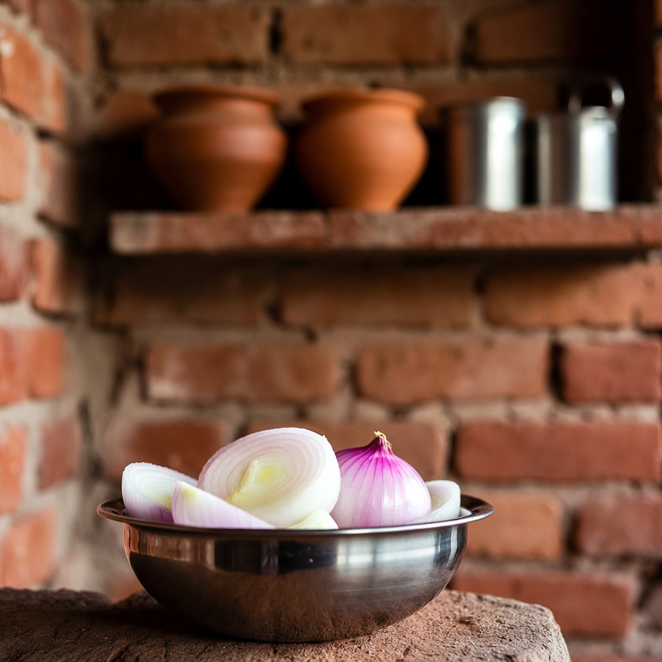 सिर्फ 2 मिनट में माइक्रोवेव में पके प्याज़