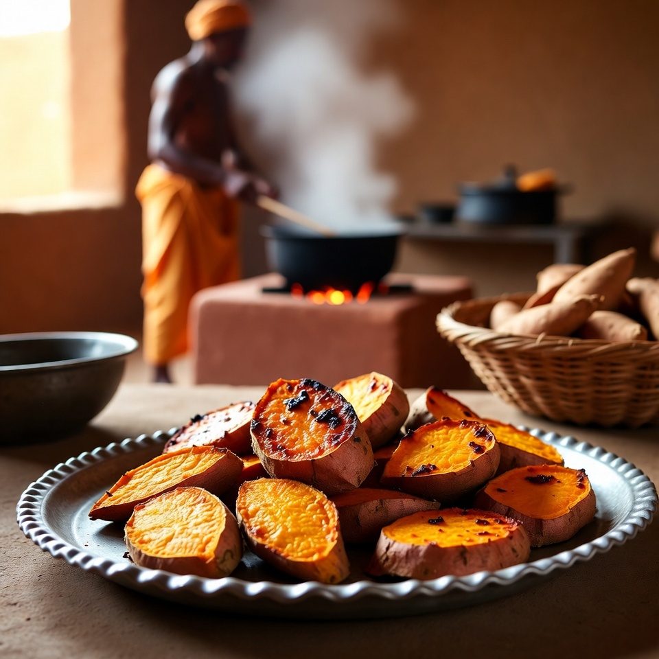 भुने हुए शकरकंद की रेसिपी