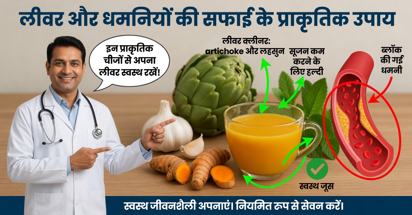 धमनियों की सफाई और हृदय को मजबूत करने के लिए प्राकृतिक नुस्खे