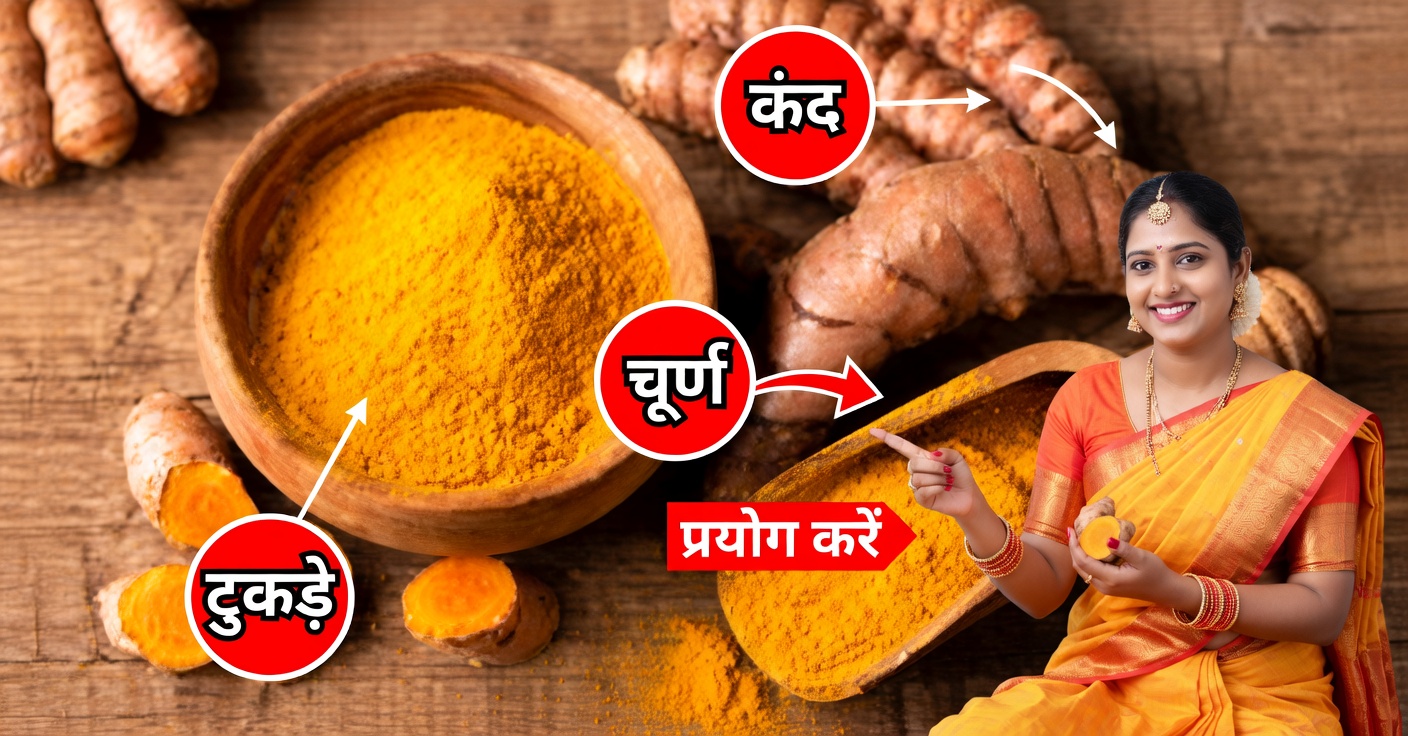 हल्दी के फायदे: गुण, उपयोग और सेवन करने के तरीके