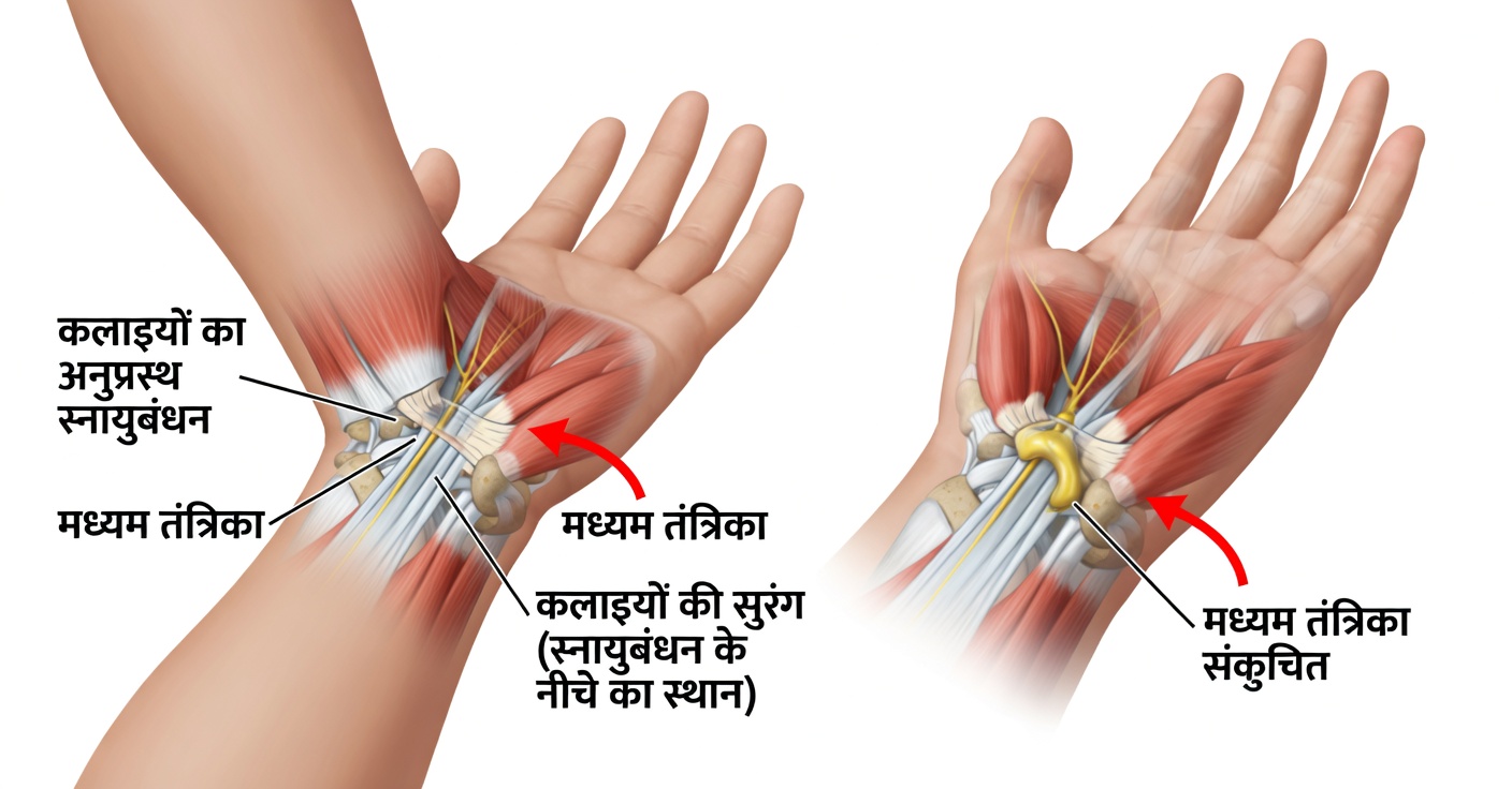 कर्पल टनल से राहत: हाथों में झुनझुनी के लिए प्राकृतिक उपाय