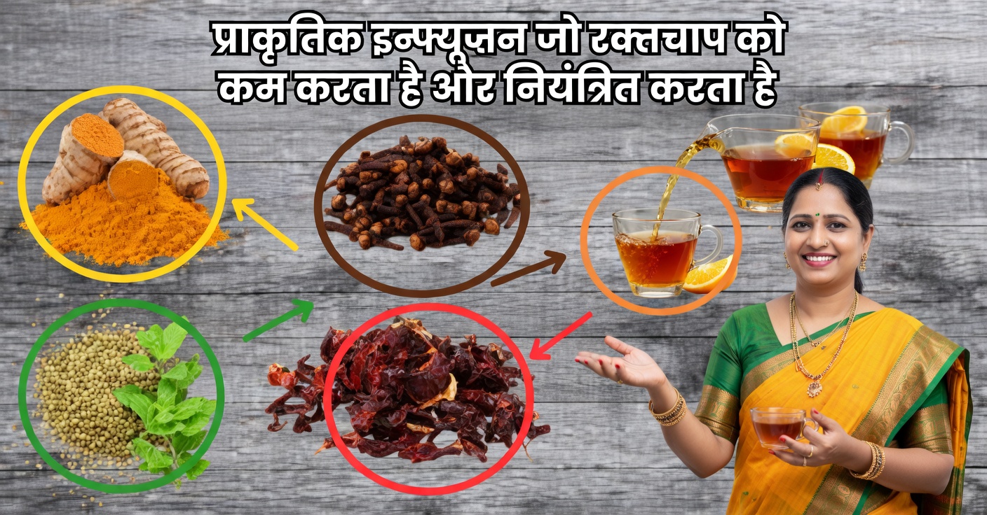 सूजन और उच्च रक्तचाप के लिए प्राकृतिक सामग्री