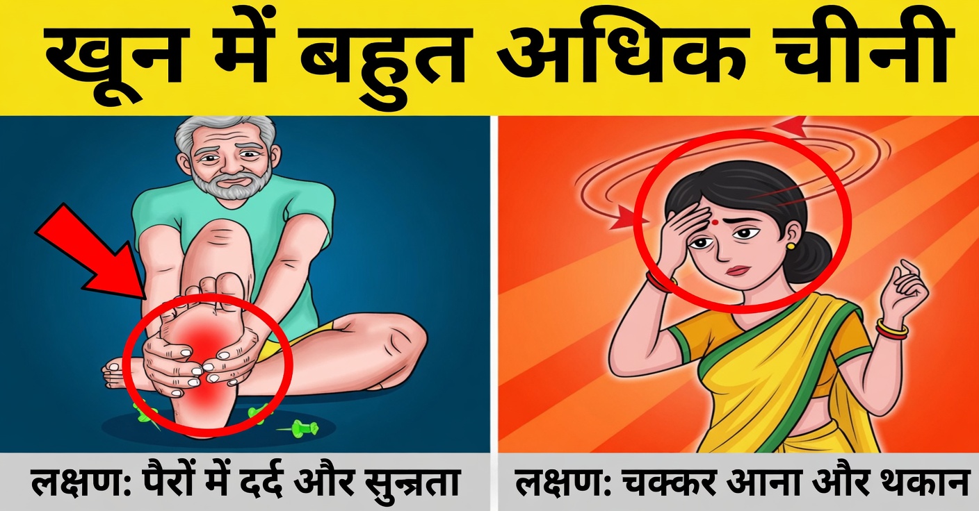 उच्च रक्त शर्करा के लक्षण और इसे नियंत्रित करने के प्राकृतिक उपाय