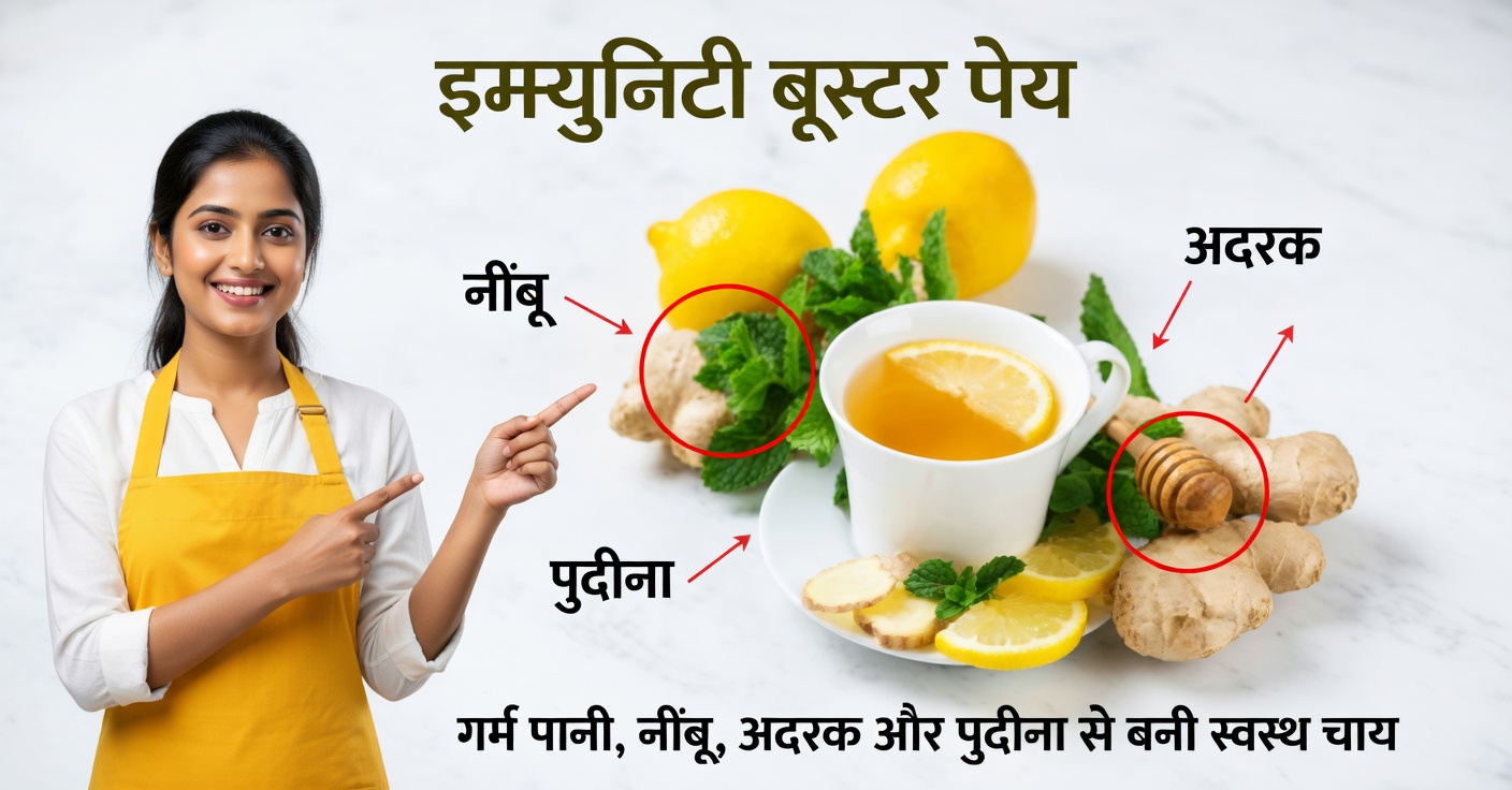 अदरक-नींबू की चाय: फायदे, रेसिपी और इसे कैसे पिएं