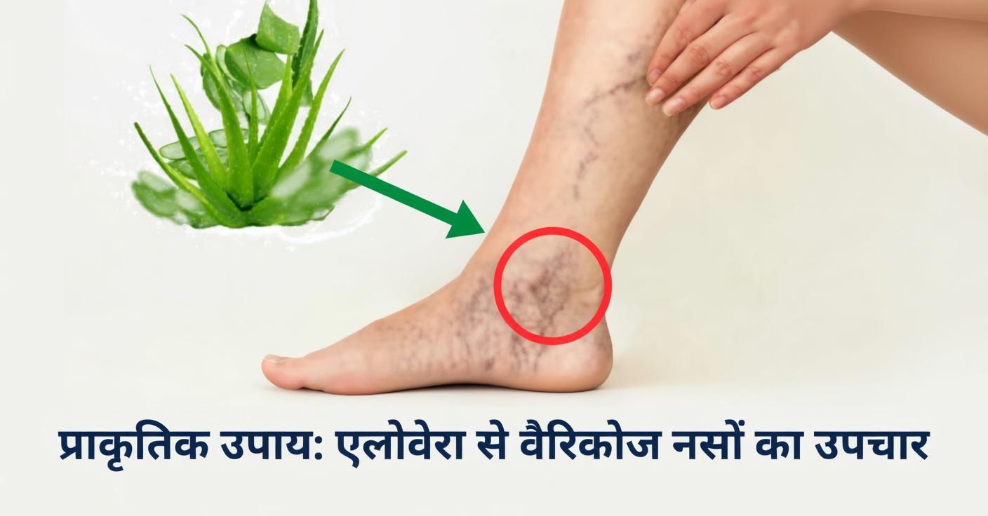 वेरिकोज़ नसों और थकी हुई टांगों के लिए एलोवेरा: प्राकृतिक उपचार