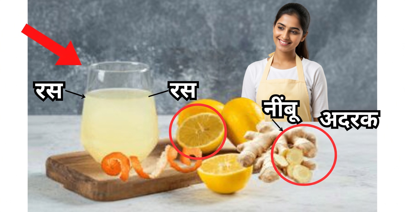 मैंडरिन और अदरक की डिटॉक्स इन्फ्यूज़न से अंगों की शुद्धि