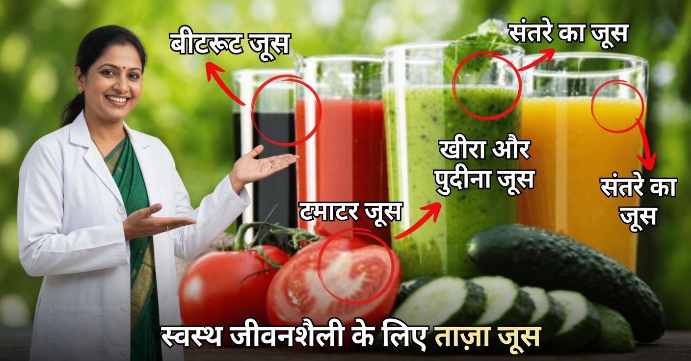 वजन घटाने और सेहत सुधारने के लिए प्राकृतिक जूस