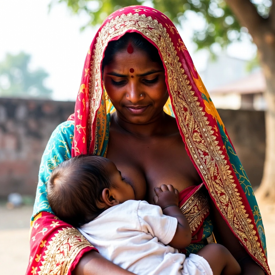 स्तनपान के दौरान माँ को खुद को ढकने का आदेश