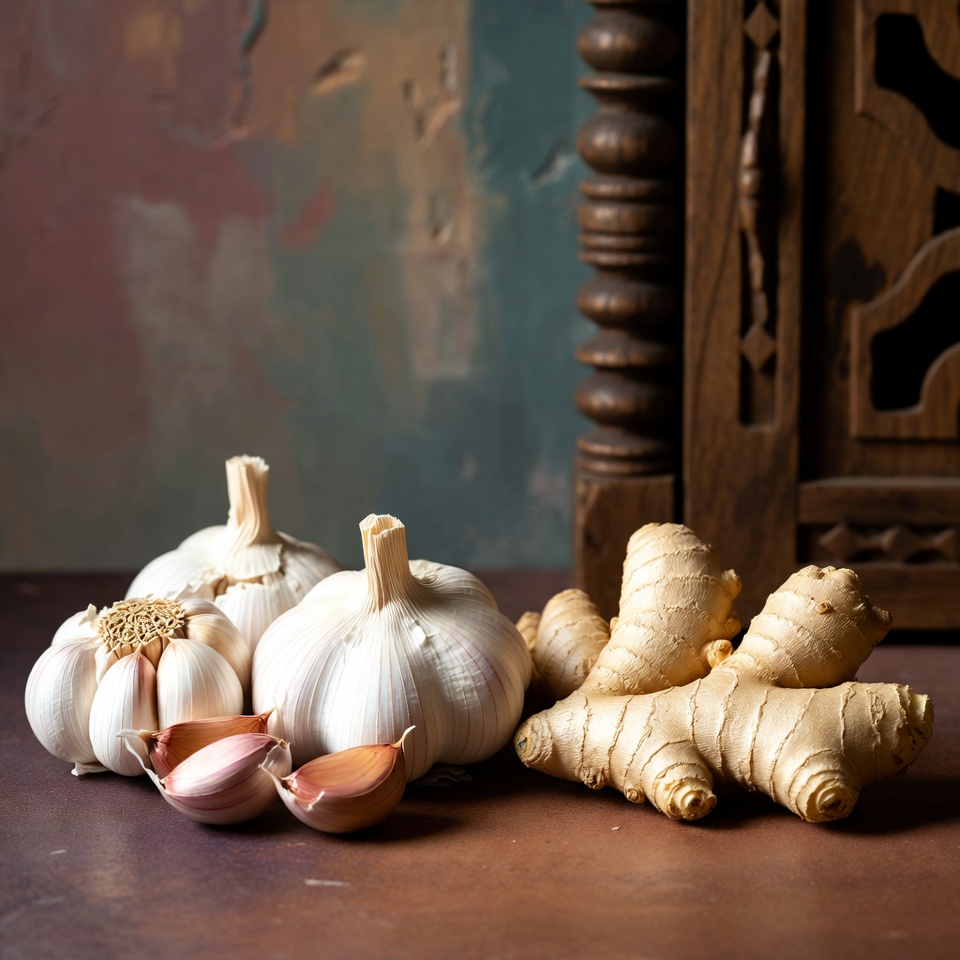 लहसुन और अदरक: मेटाबॉलिज़्म बढ़ाने के लिए एक शक्तिशाली संयोजन