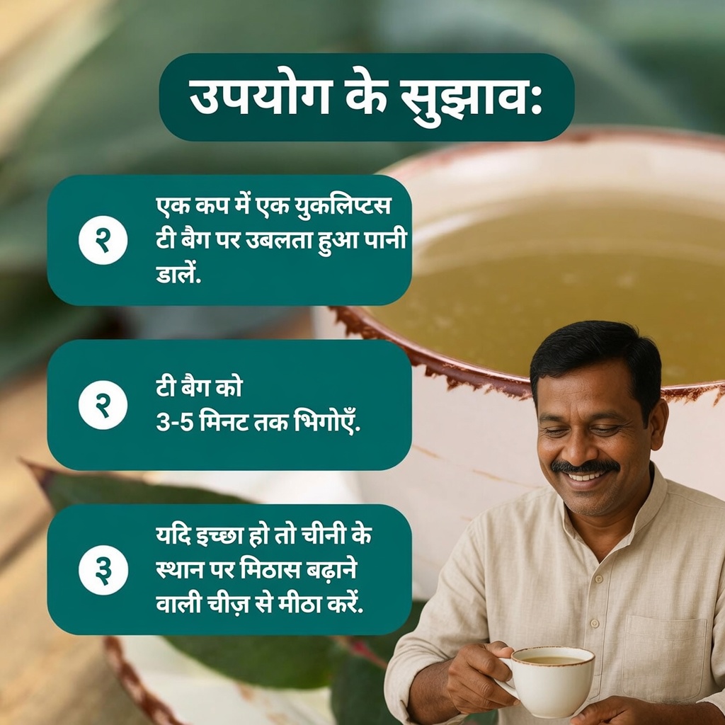 यूकेलिप्टस की चाय – यह किस काम आती है? – आपकी सेहत और सुंदरता के लिए फायदे