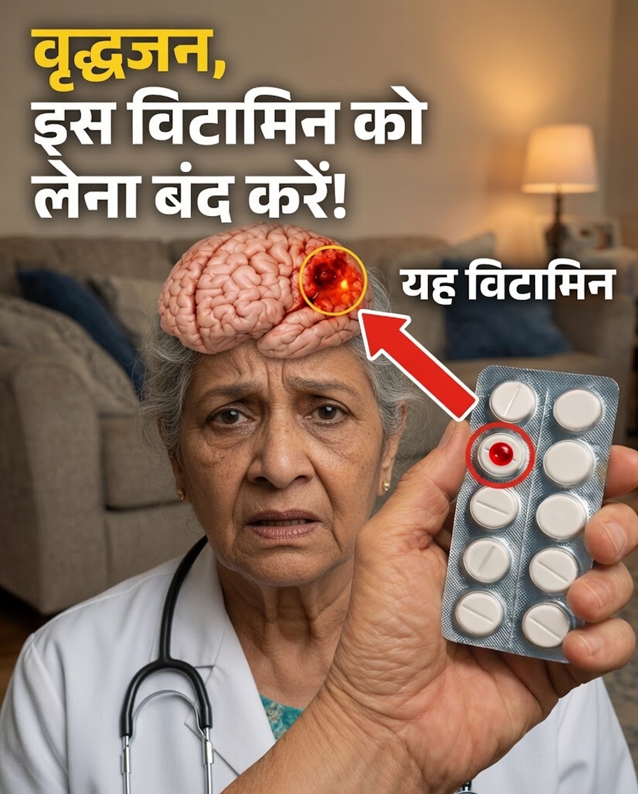 एक न्यूरोलॉजिस्ट के रूप में, मैं हैरान रह गया: यह आम विटामिन बुज़ुर्गों में स्ट्रोक के जोखिम को बढ़ा सकता है — आपको क्या जानना चाहिए