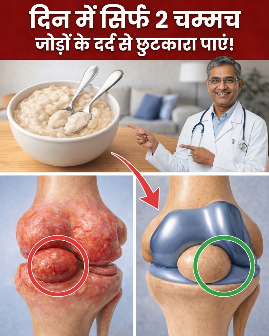 क्या कोई सामान्य खाद्य पदार्थ वर्षों के साथ घुटनों को अधिक स्वस्थ बनाए रखने में मदद कर सकता है?