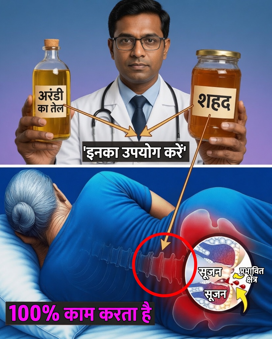 पुराने वैद्यों का रहस्य: शहद के साथ अरंडी के तेल की सिर्फ 2 बूंदें 50 के बाद महिलाओं के स्वास्थ्य को फिर से तरोताज़ा कर सकती हैं