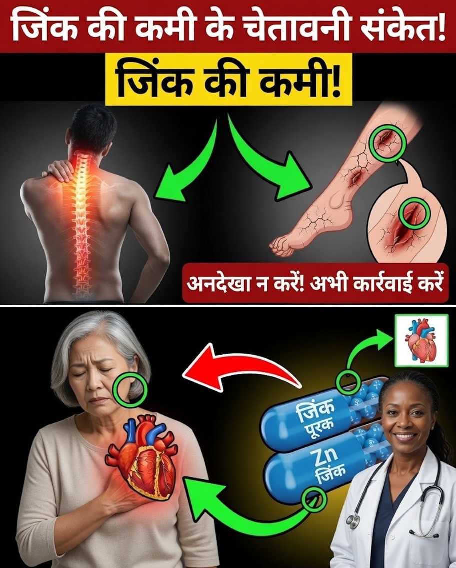चेतावनी! जिंक की कमी के 10 चौंकाने वाले संकेत जिन्हें आपको कभी नज़रअंदाज़ नहीं करना चाहिए
