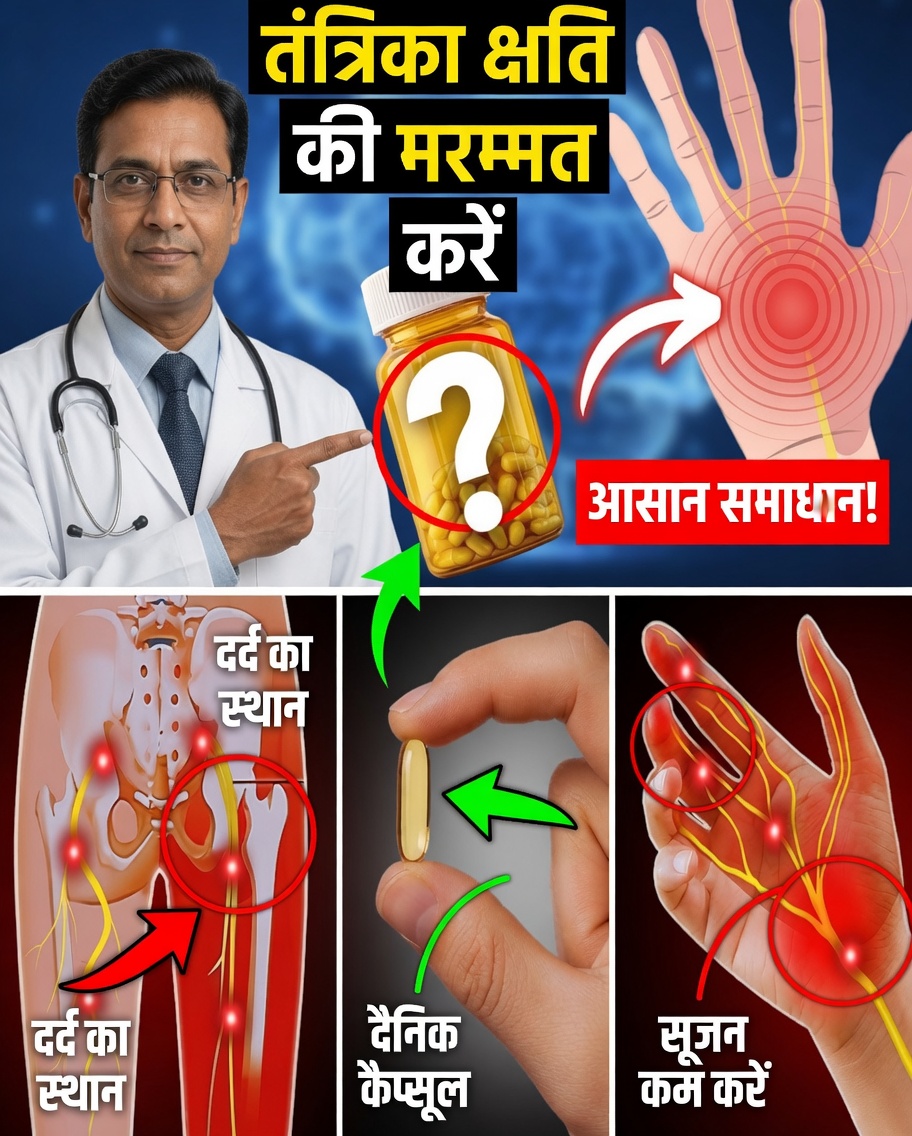 झनझनाहट और सुन्नपन? प्राकृतिक रूप से नसों की मरम्मत में मदद करने वाले आवश्यक विटामिन जानें