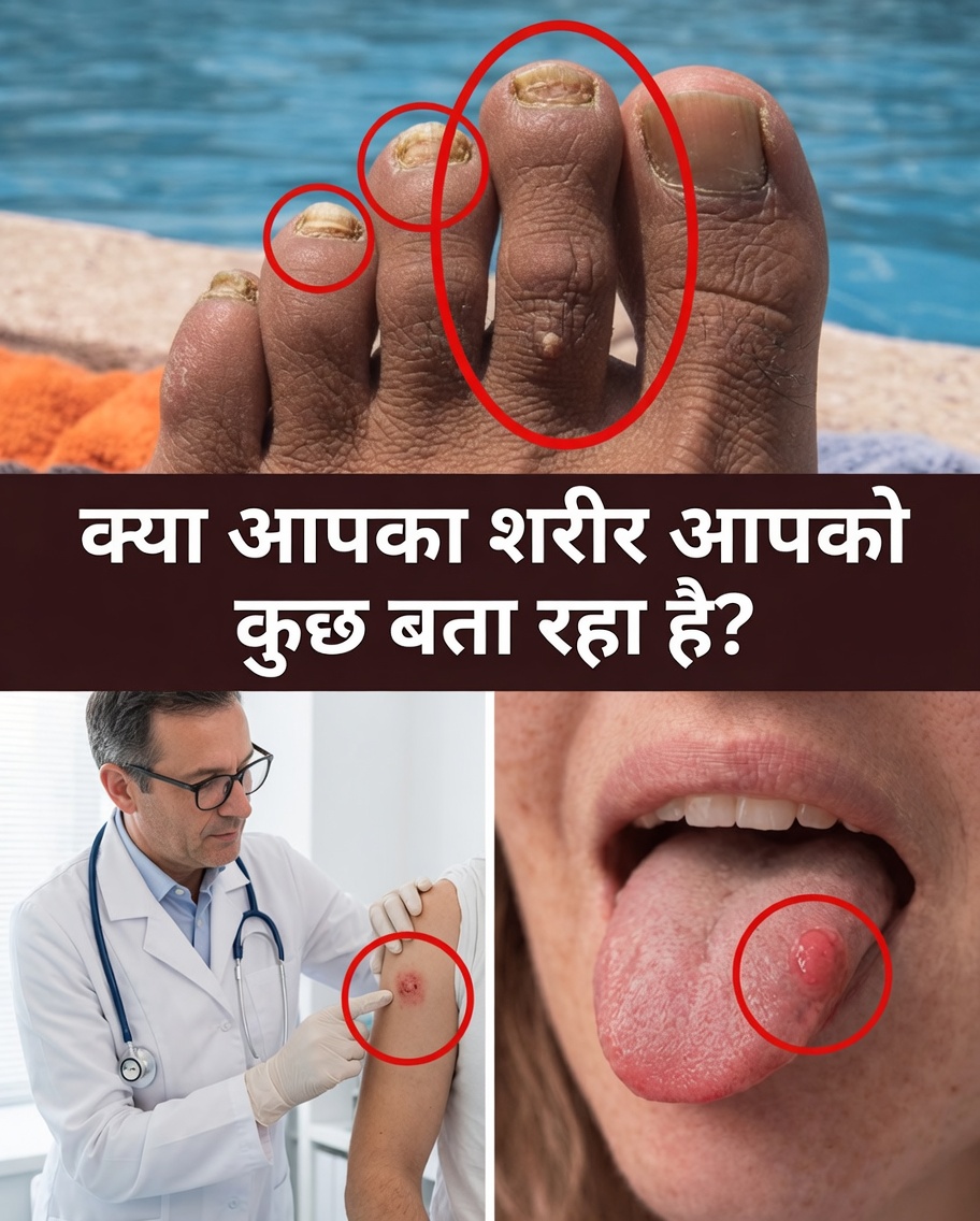 क्या आपके पैरों की उंगलियाँ हमेशा ठंडी रहती हैं या मुंह के वे छोटे-छोटे घाव बार-बार लौट आते हैं? 8 संकेत कि आपका शरीर आपको चेतावनी देने की कोशिश कर रहा है