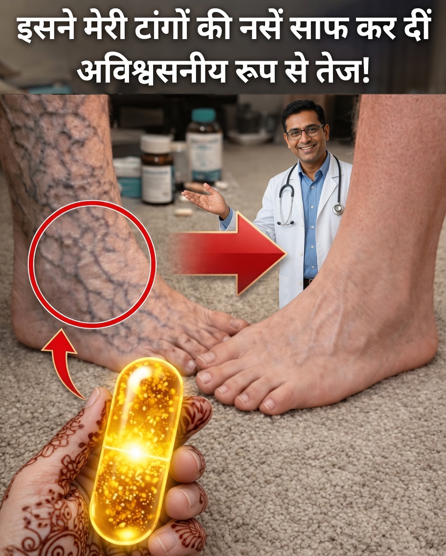 बुज़ुर्गों, आप यह जानकर हैरान रह जाएंगे कि यह विटामिन पैरों के रक्त संचार के लिए क्या कर सकता है!