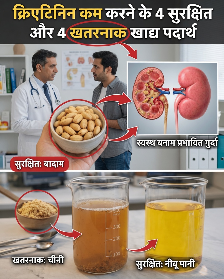 2 दिनों में क्रिएटिनिन 7.1 से 0.9? जानिए 4 स्वस्थ वसा जो किडनी का समर्थन करती हैं और 4 जिन पर ध्यान देना चाहिए