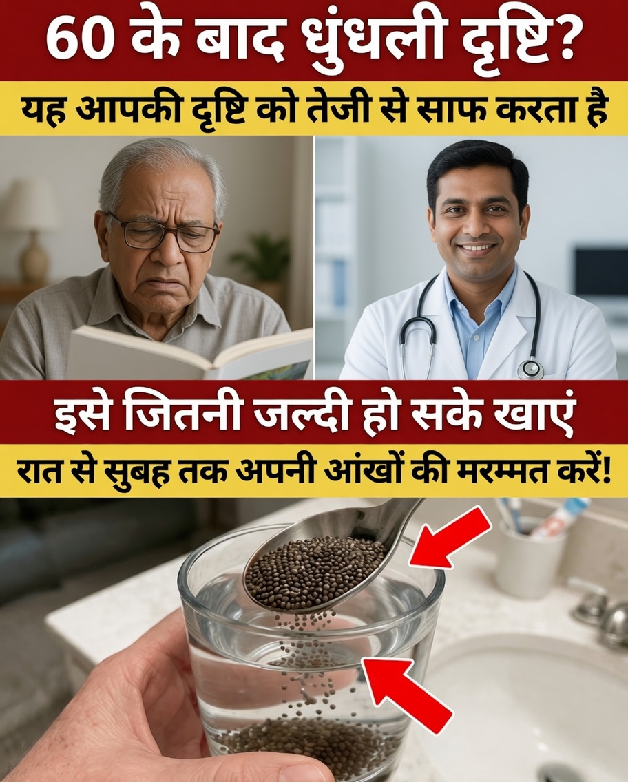 Mais de 60 anos? जानें रोज़मर्रा का यह बीज जो आपकी आँखों और रेटिना के स्वास्थ्य में प्राकृतिक रूप से मदद कर सकता है