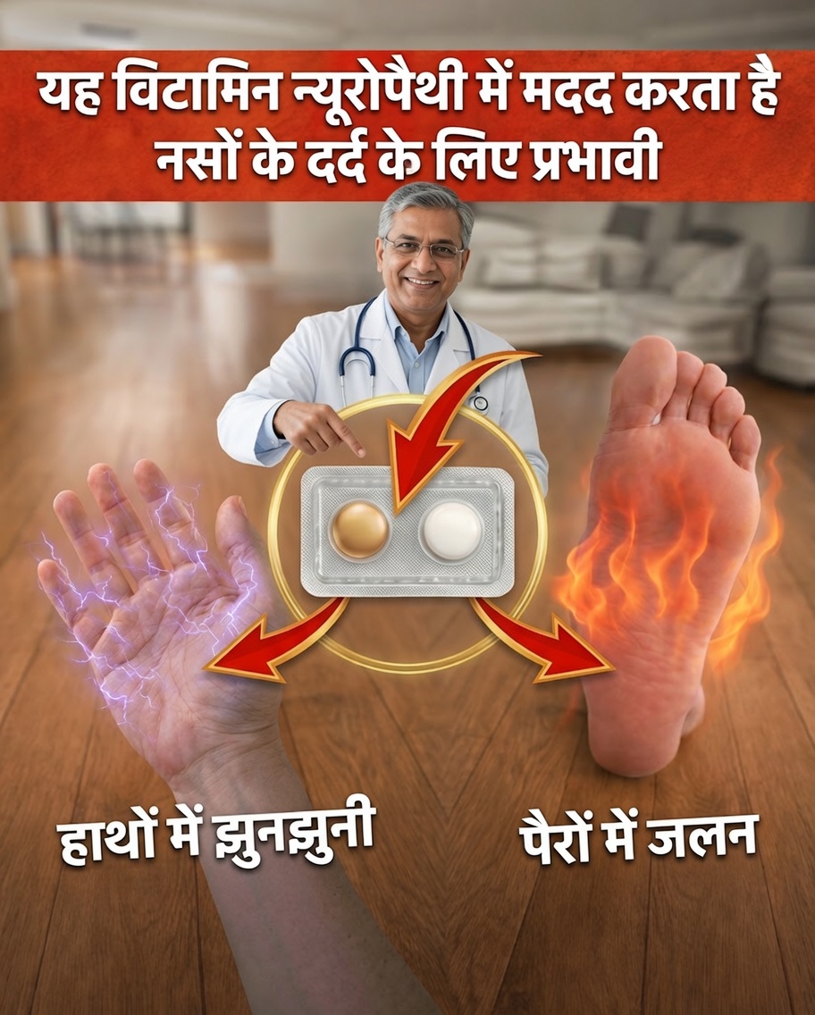 हाथों और पैरों में नसों के स्वास्थ्य को सहारा देने के लिए नंबर 1 विटामिन (आपको क्या जानना चाहिए)