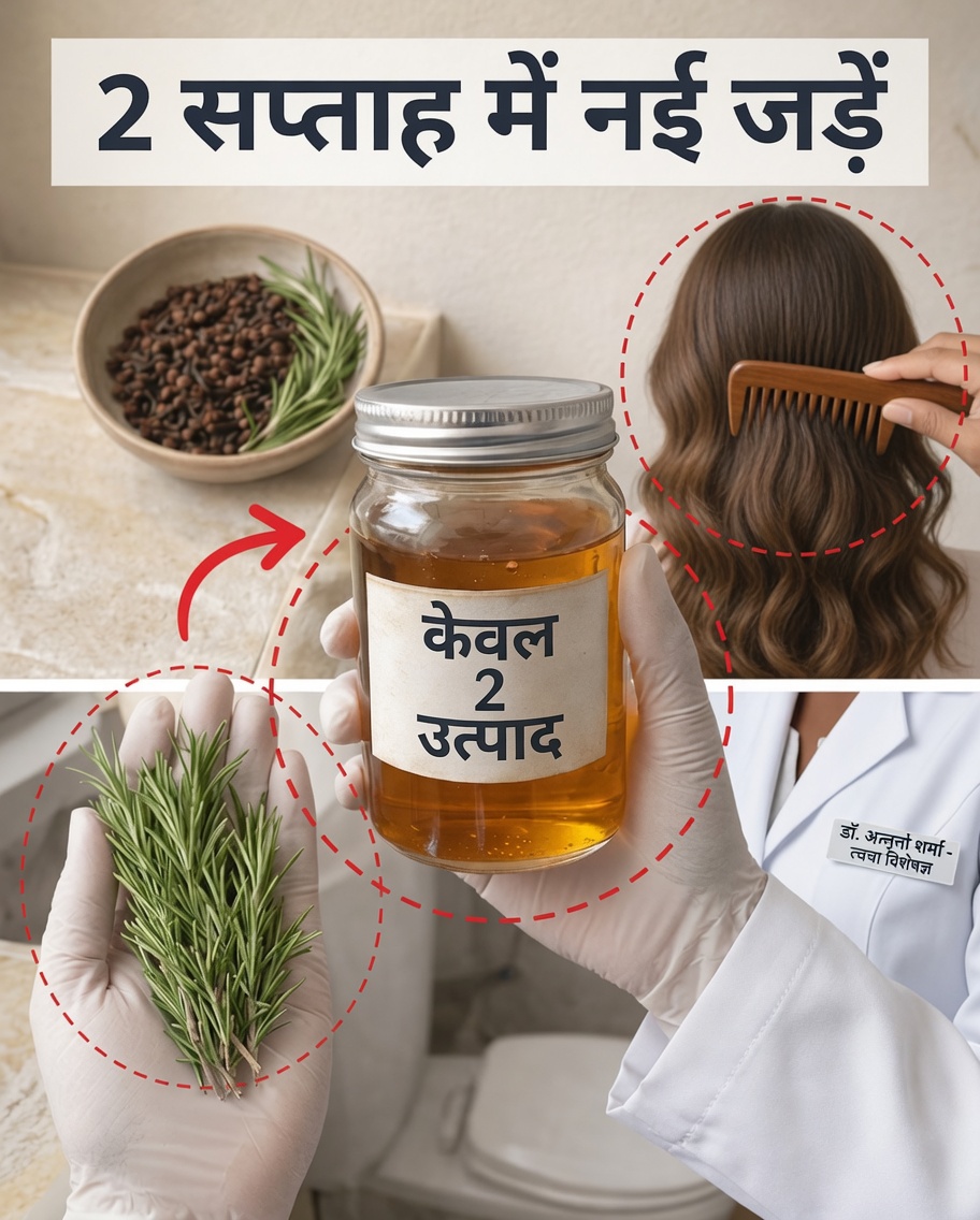 मैंने नीम, रोज़मेरी और गुड़हल वाला यह सरल हेयर स्प्रे आज़माया — और कुछ ही बार लगाने के बाद बालों की बनावट अधिक स्वस्थ नज़र आई