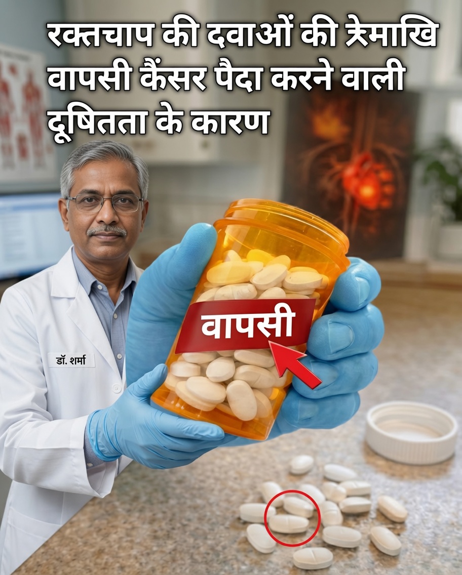 दवाइयाँ ब्लड प्रेशर के लिए वापस मंगाई गईं? अब आपको क्या करना चाहिए