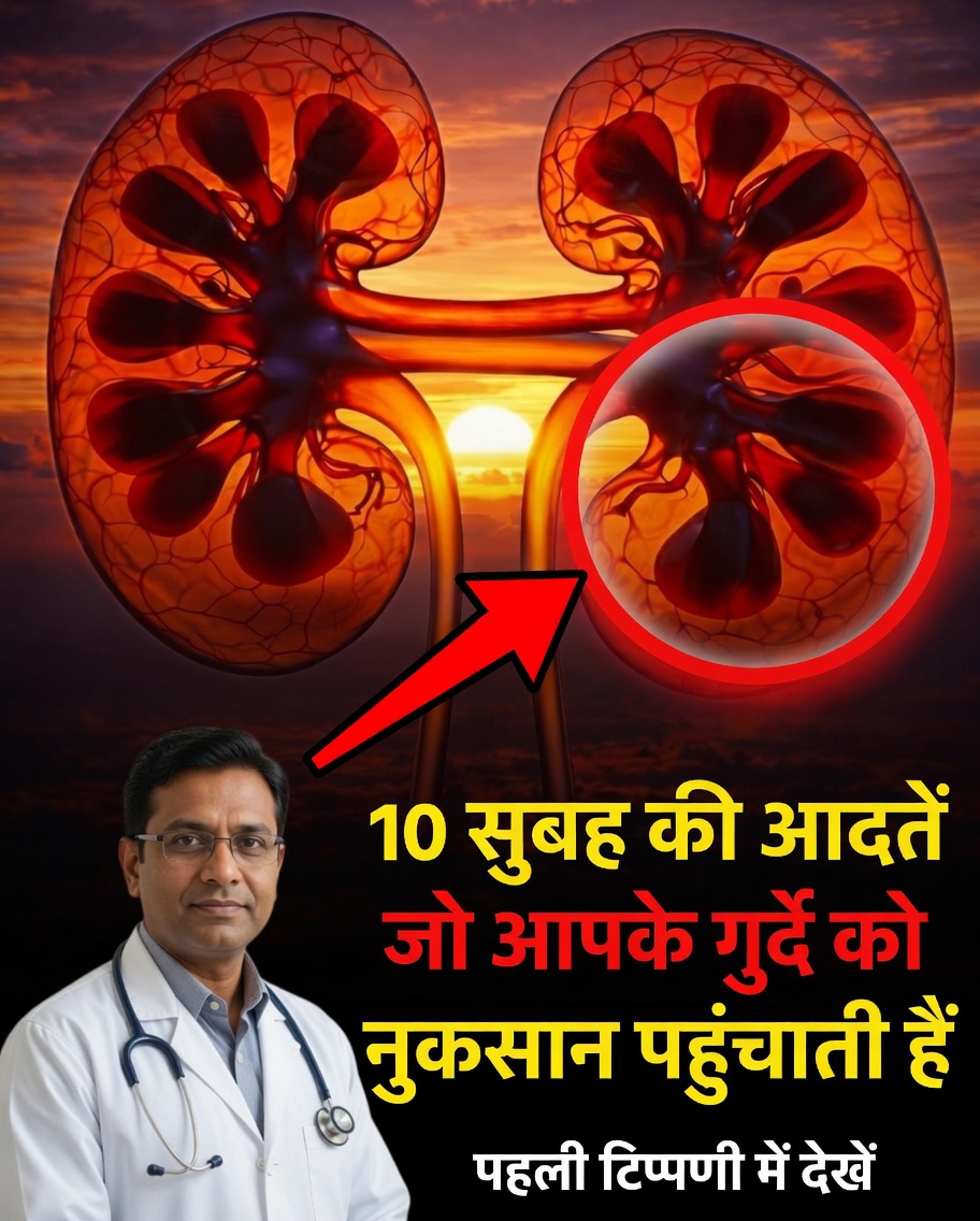 10 सुबह की आदतें जो आपके गुर्दों के स्वास्थ्य को प्रभावित कर सकती हैं: विज्ञान क्या सुझाता है