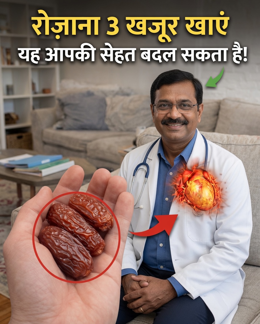 दुनिया के सबसे स्वास्थ्यवर्धक फलों में से एक: प्रतिदिन केवल 3 खजूर खाने के लाभ जानें