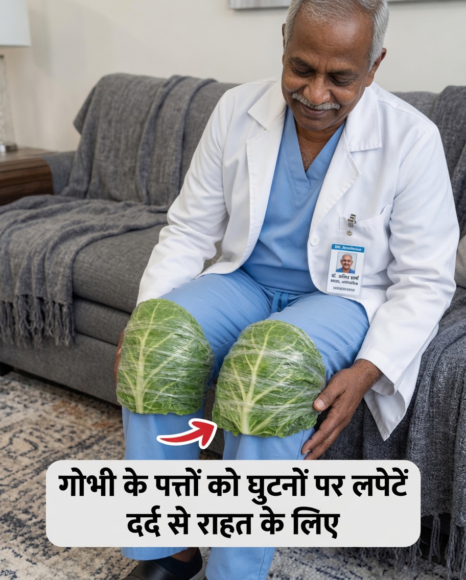 क्या आपने कभी सोचा है कि क्या पत्तागोभी का एक साधारण पत्ता घुटनों की असुविधा को कम कर सकता है?