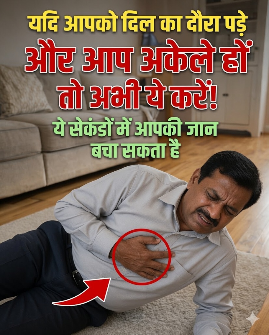 3 तकनीकें जो अकेले होने पर दिल के दौरे के दौरान आपको जल्दी कार्रवाई करने में मदद कर सकती हैं
