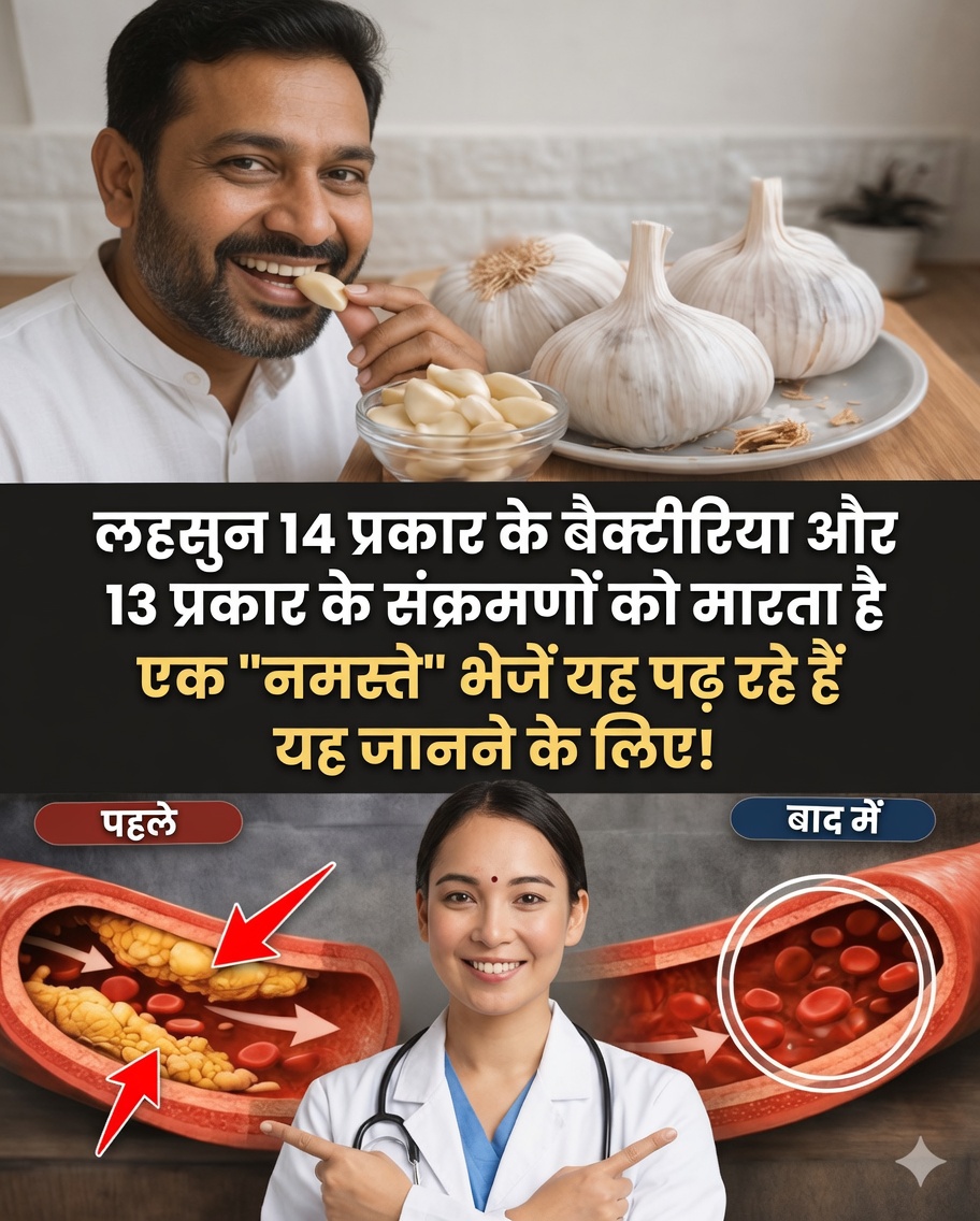 लहसुन 14 प्रकार के कैंसर और 13 प्रकार के संक्रमण से लड़ता है: 5,000 साल पुराना “प्राकृतिक एंटीबायोटिक” जो विज्ञान को चौंकाता है