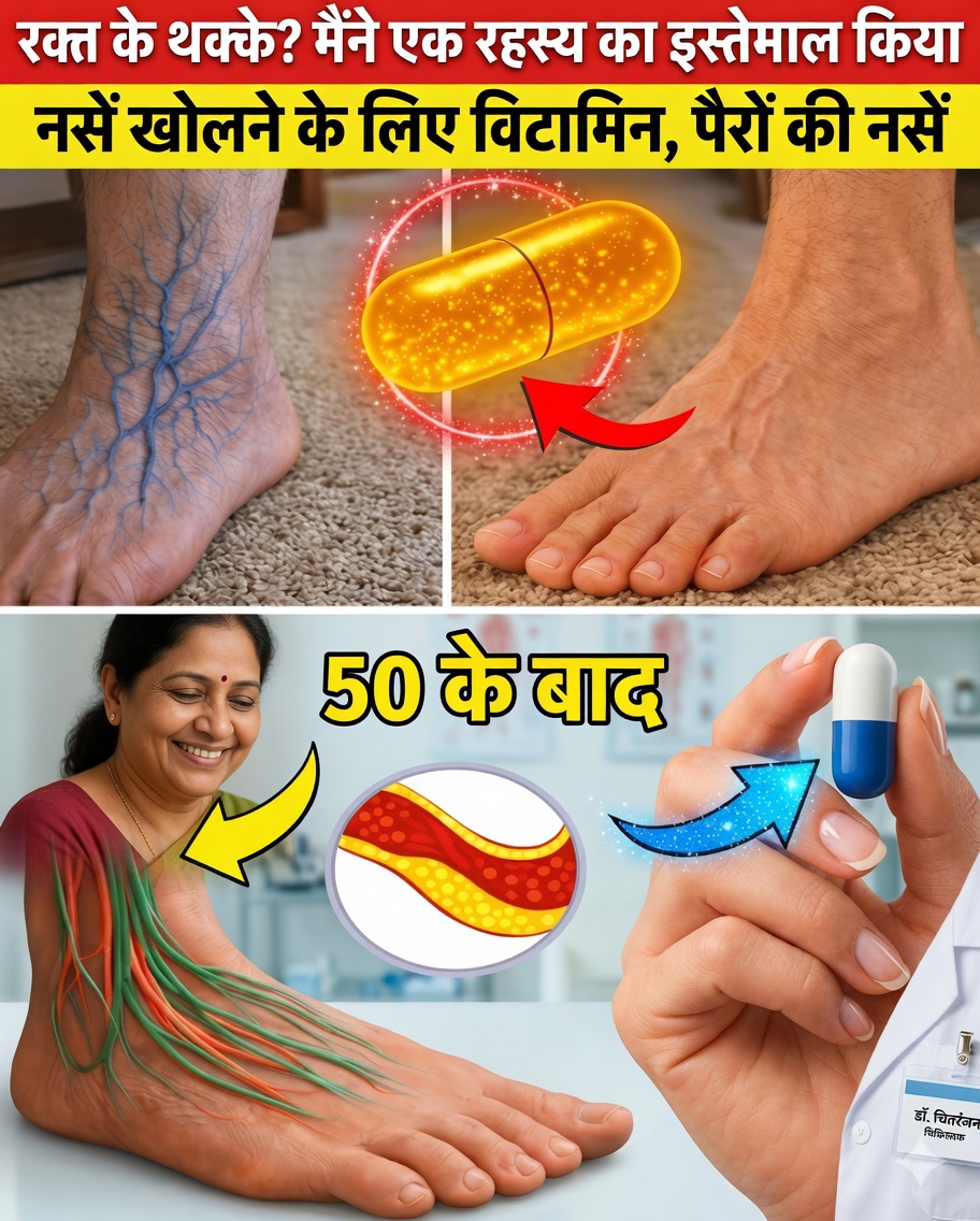 यह विटामिन पैरों में रक्त के थक्कों के जोखिम को कम करने में मदद कर सकता है – बुज़ुर्गों, यह आपके लिए है