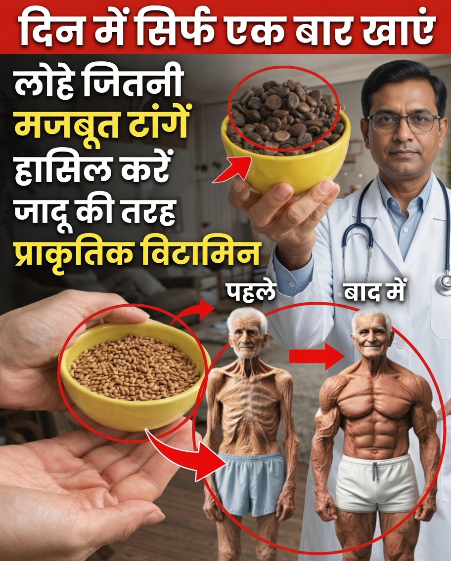 एक सरल खाद्य पदार्थ जिसे बुज़ुर्ग प्राकृतिक रूप से मांसपेशियों की ताकत वापस पाने के लिए खा सकते हैं