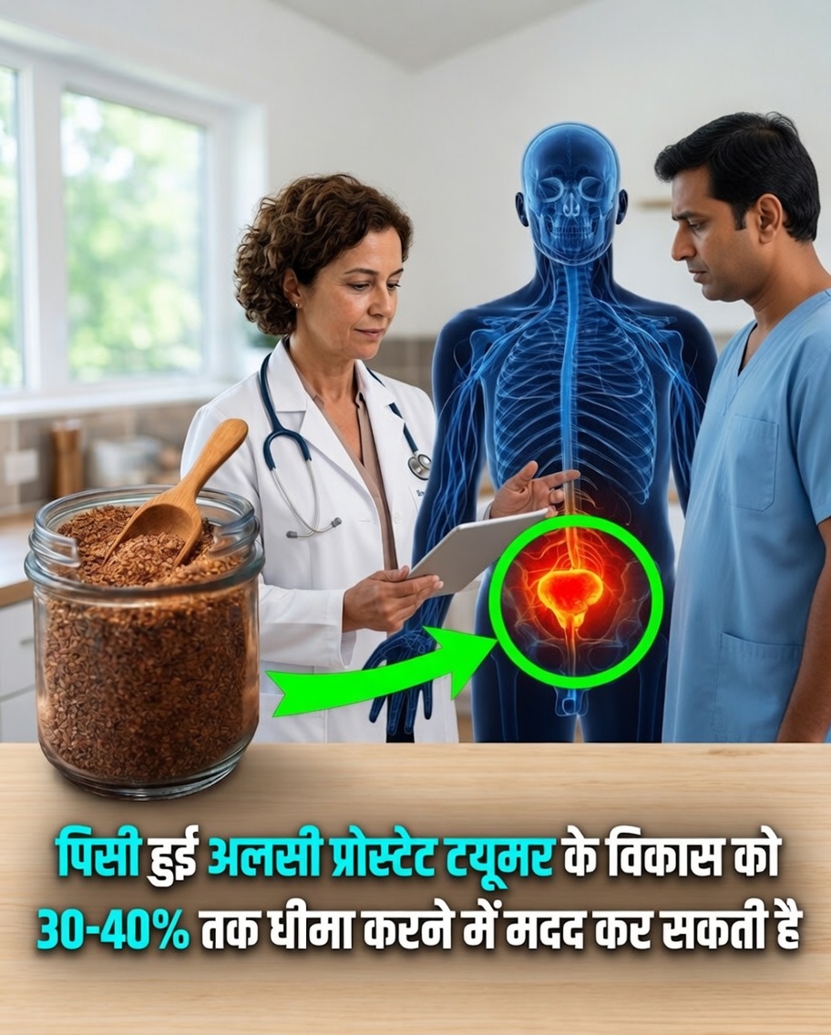 पिसी हुई अलसी जैसी एक सरल दैनिक आदत प्रोस्टेट स्वास्थ्य को कैसे सहारा दे सकती है? नए शोध दिलचस्प अंतर्दृष्टियाँ प्रस्तुत करते हैं