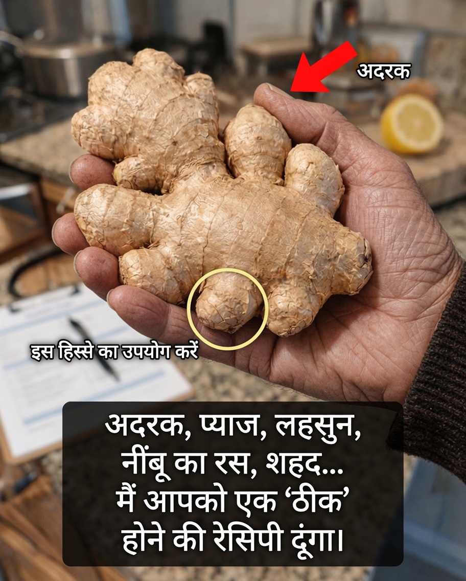 क्या आपने कभी सोचा है कि जब आप कद्दूकस किया हुआ अदरक, प्याज, लहसुन, नींबू का रस और शहद को मिलाकर रोज़ एक ही चम्मच में लेते हैं, तो क्या होता है?