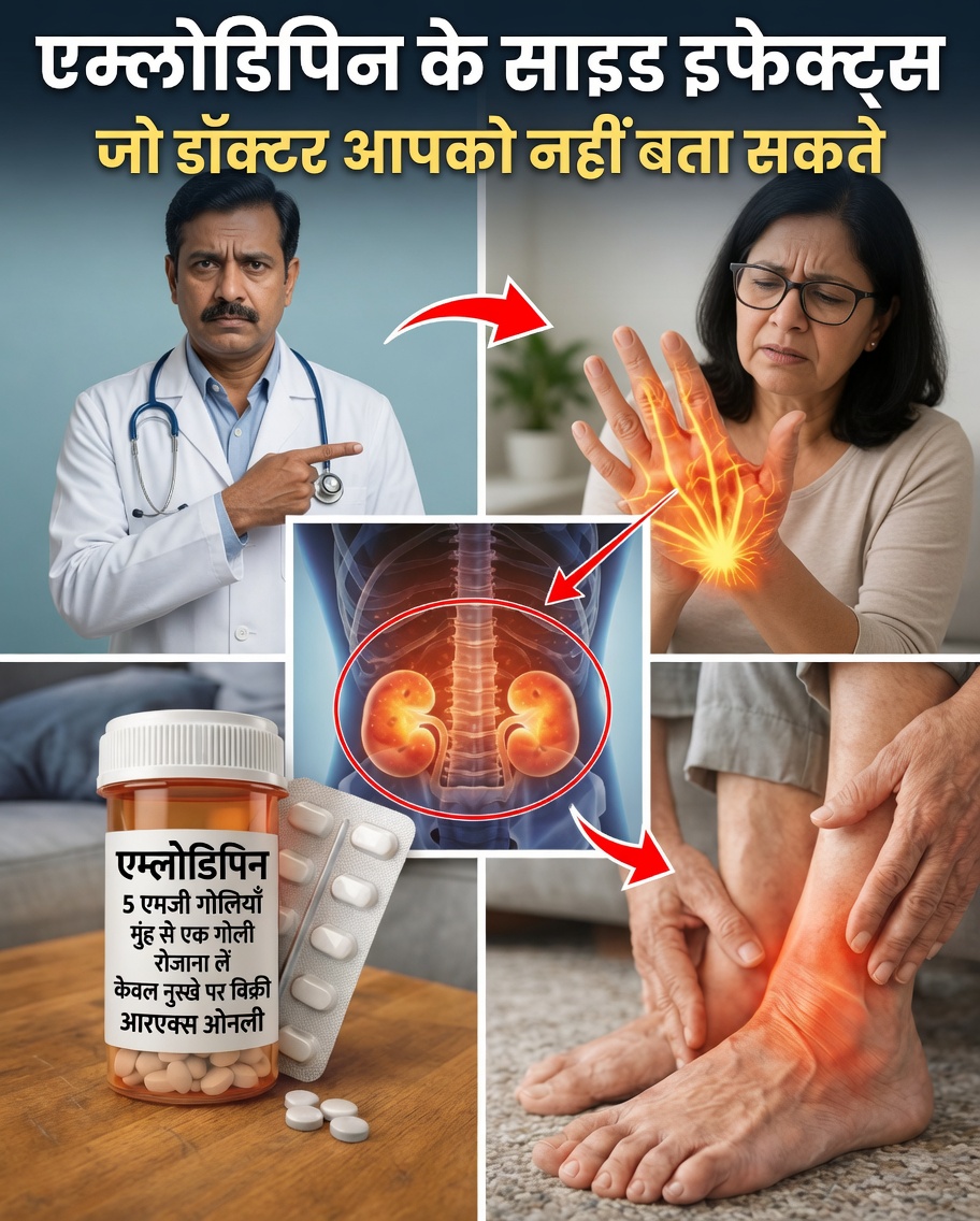 अम्लोडिपिन के 12 सबसे बुरे दुष्प्रभाव जिन्हें आपको कभी भी नज़रअंदाज़ नहीं करना चाहिए
