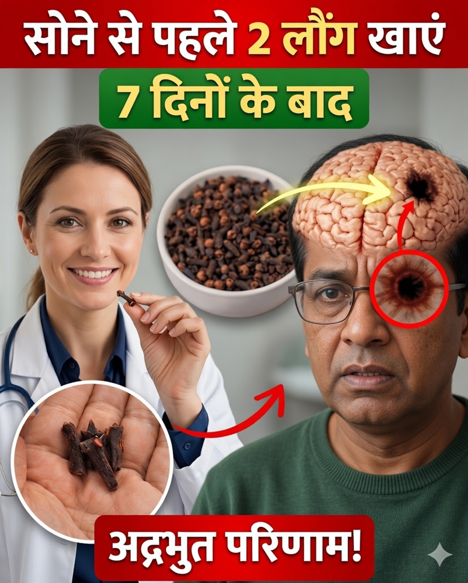 क्या होता है अगर आप 7 दिनों तक हर दिन 2 लौंग का सेवन करें: शरीर में होने वाला हैरान करने वाला बदलाव, जिसके बारे में लगभग कोई बात नहीं करता