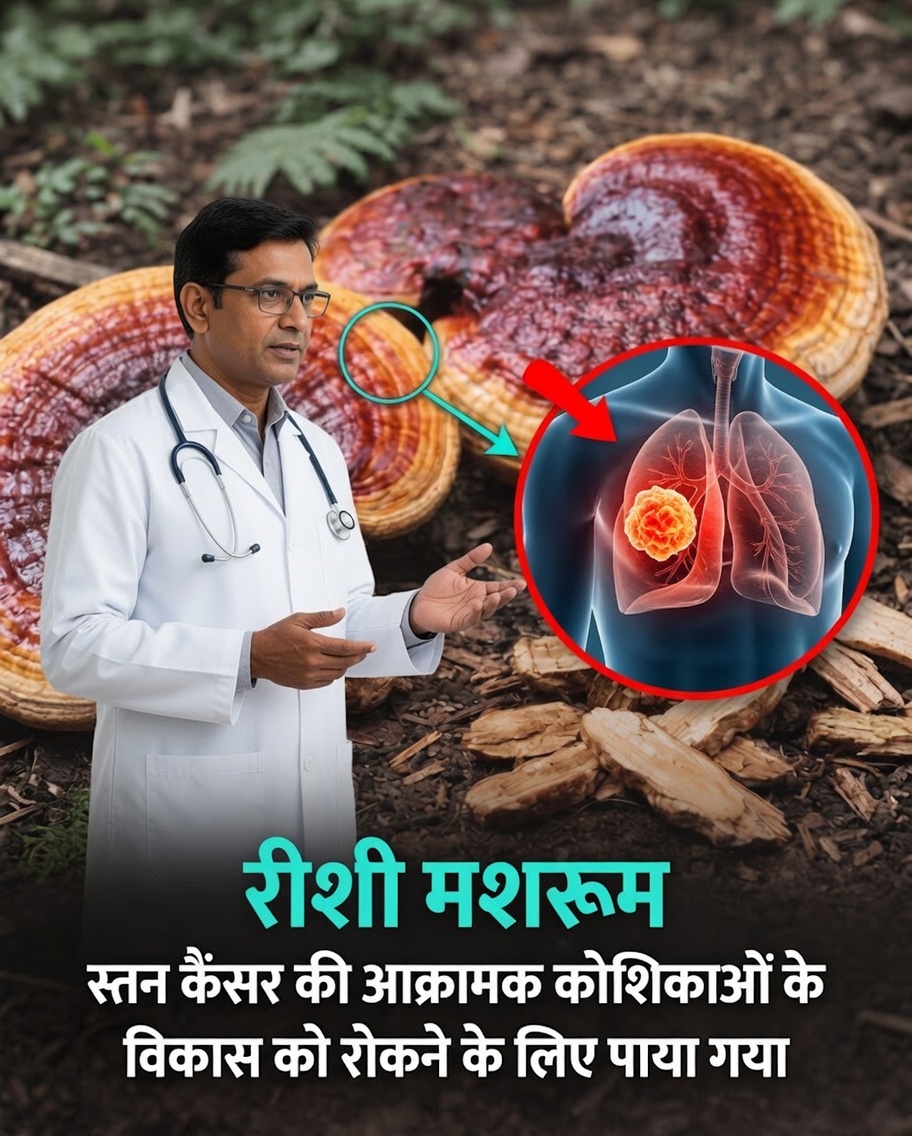क्या यह प्राचीन मशरूम स्तन कैंसर के शोध को समर्थन देने के लिए नए संकेत प्रदान कर सकता है?