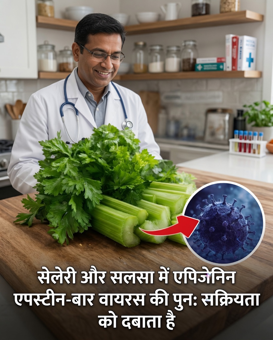 क्या रसोई की एक आम जड़ी-बूटी व्यापक रूप से फैले एक वायरस को नियंत्रित करने में मदद कर सकती है? एपिजेनिन और एपस्टीन-बार वायरस पर नई खोजें