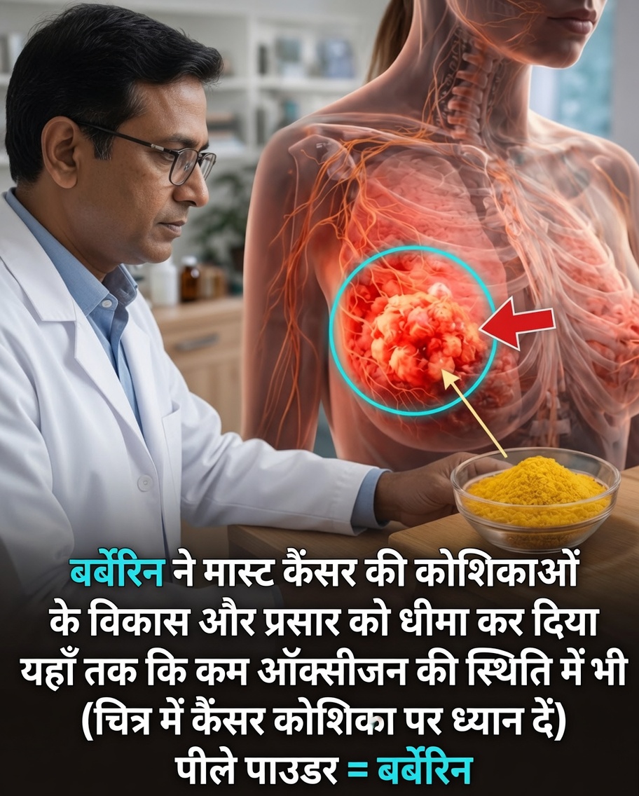 क्या एक सामान्य पौध-आधारित यौगिक कठिन ट्यूमर परिवेशों में स्तन कैंसर के व्यवहार को समझने में मदद कर सकता है?