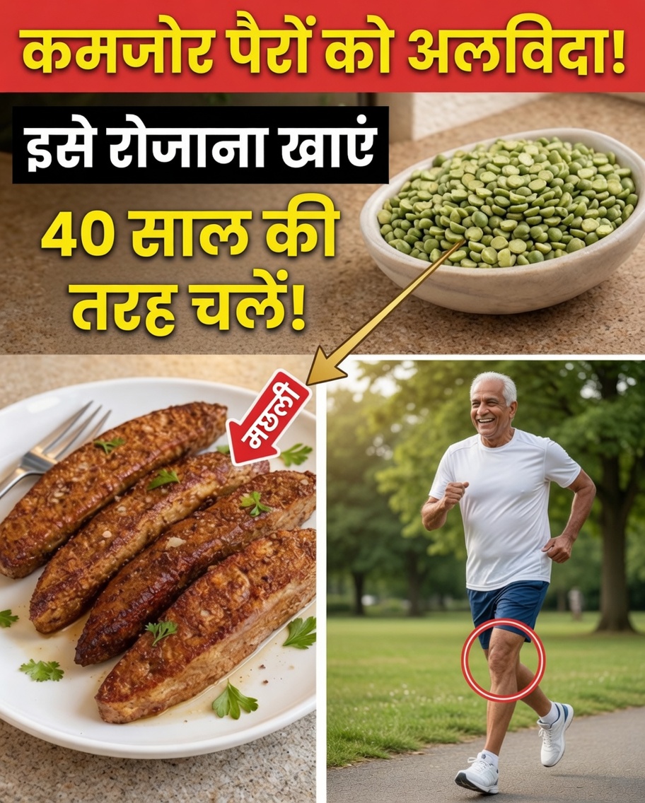 60 से ज़्यादा? इसे हर दिन खाइए – आपकी टांगें 90 की उम्र में भी नाचने लायक़ मज़बूत रह सकती हैं
