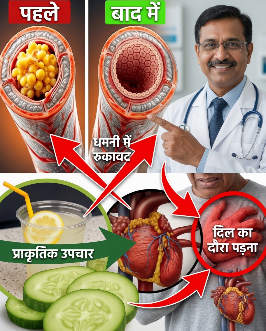60 से ऊपर? यह आसान रोज़ाना पेय जोड़ी प्राकृतिक रूप से धमनियों को साफ़ रखने में मदद कर सकती है
